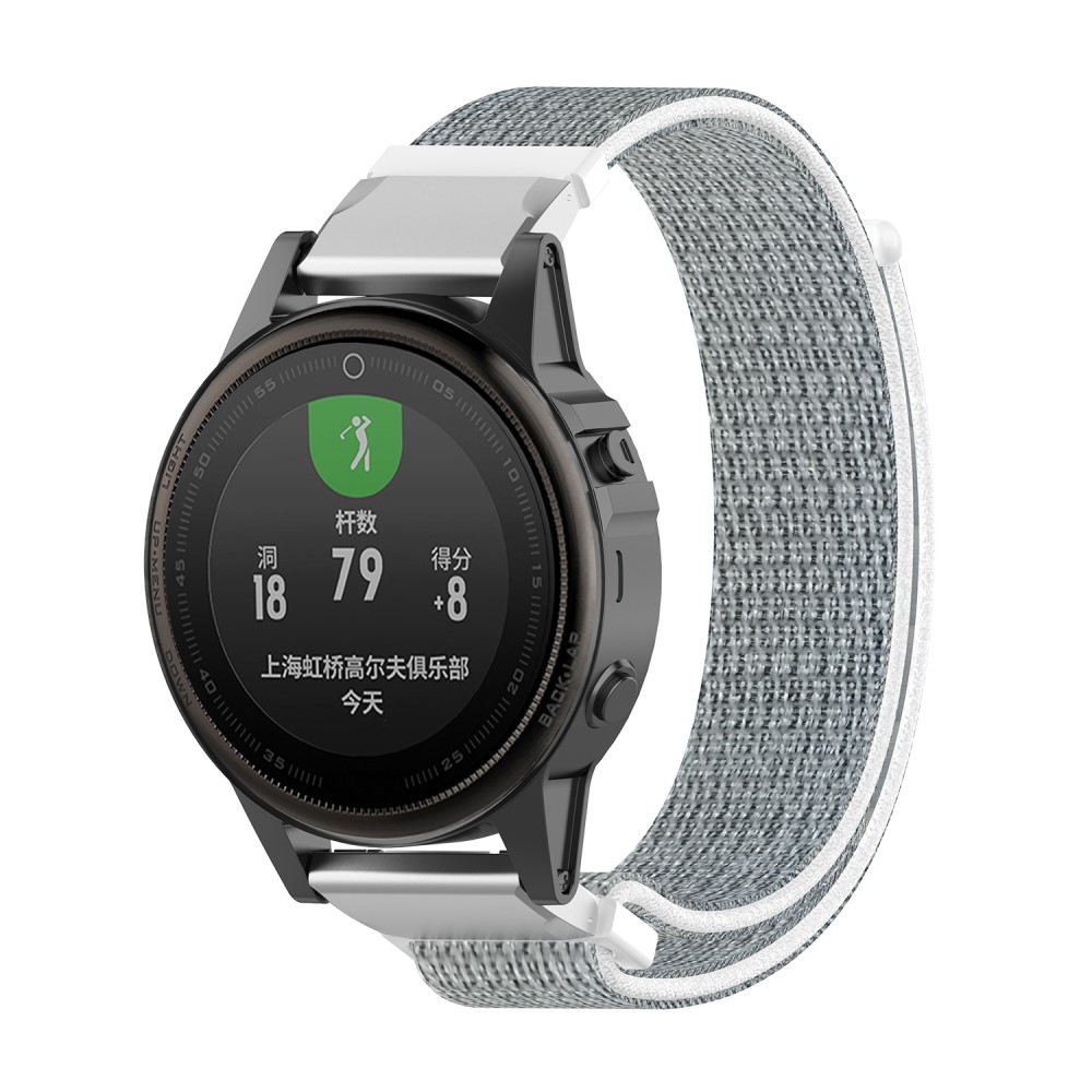 Nylonarmband Garmin Fenix 7S Grå
