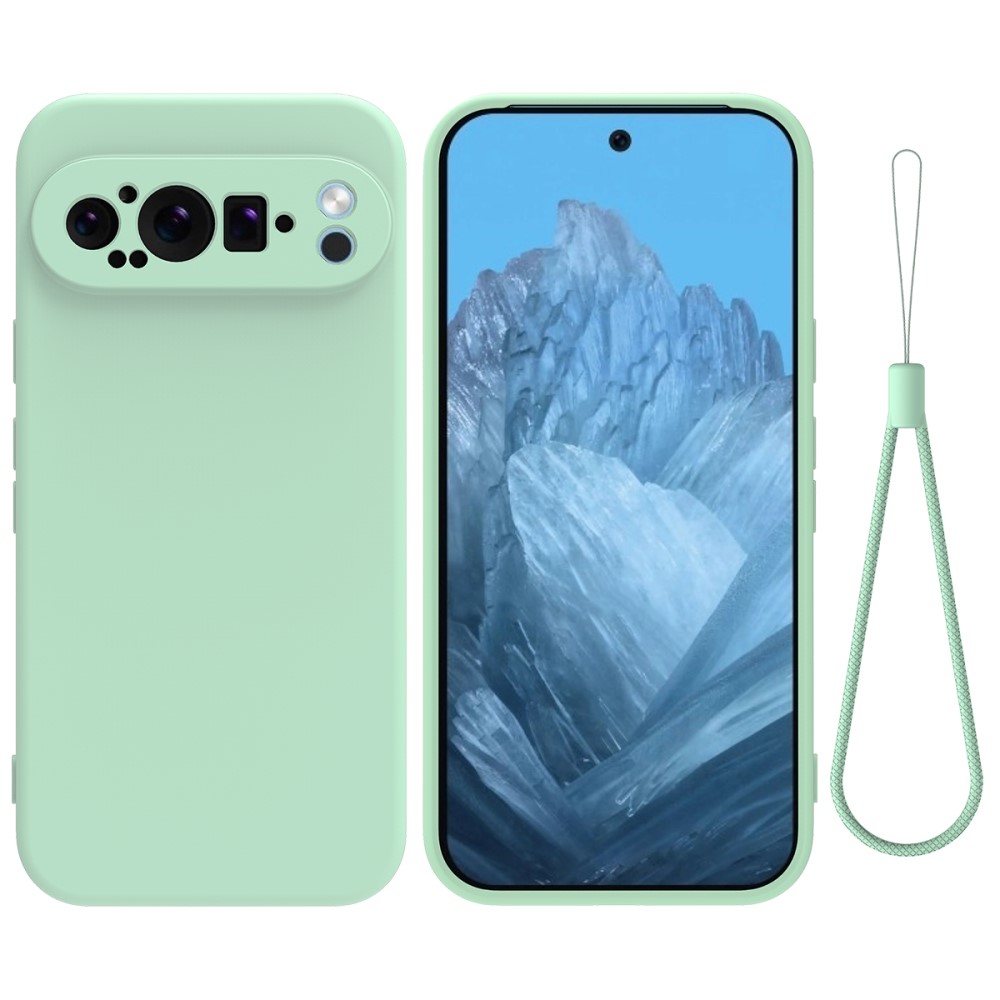 Silikonskal Google Pixel 9 Pro XL Grön